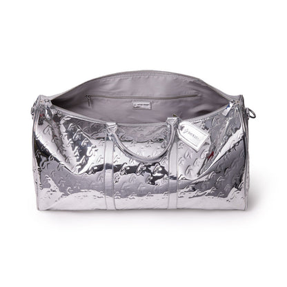 MONOGRAM TRAVEL SET - METALLIC SILVER
