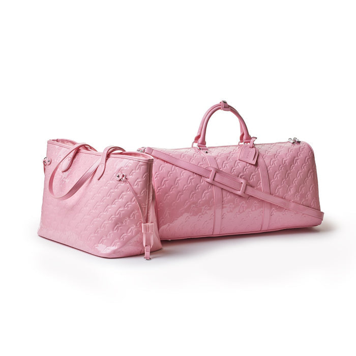 MONOGRAM TRAVEL SET - MIRROR LIGHT PINK