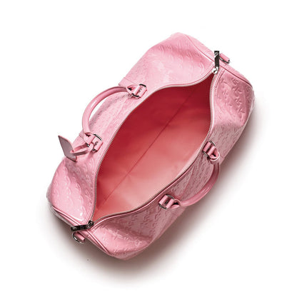 MONOGRAM TRAVEL SET - MIRROR LIGHT PINK
