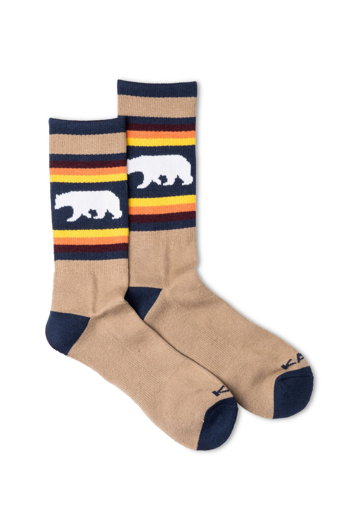 Moonwalk Socks- Snow Bear