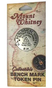 Mount Whitney Benchmark Pin
