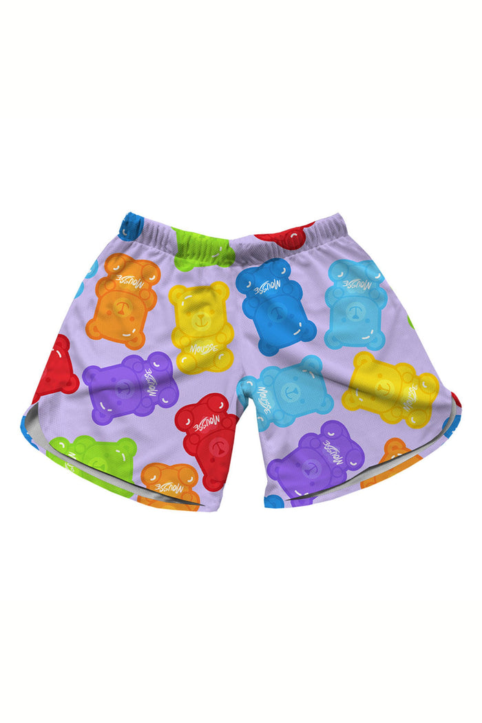 Mousse Bermuda Mesh Gummy Bear Multicolore Bambina