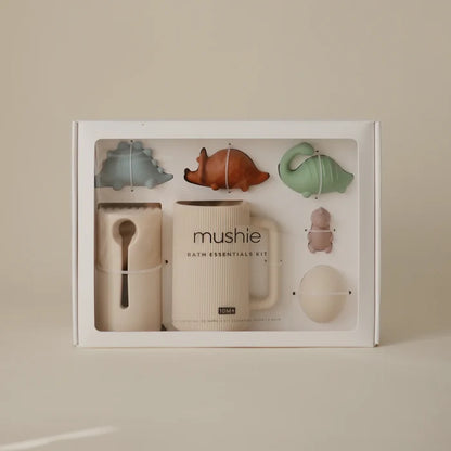 Mushie – Dino Bath Essentials Kit