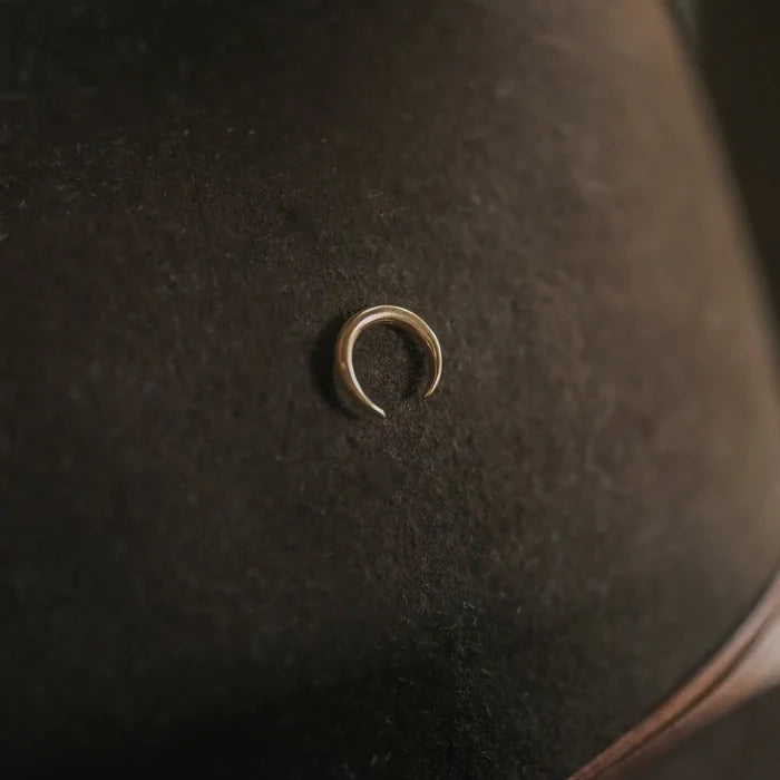 Naja Crescent Moon Hat Pin