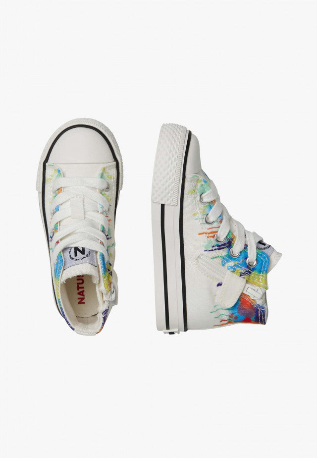 Naturino Sneakers Ylfas Canvas Delave' Multicolore Unisex Bambini