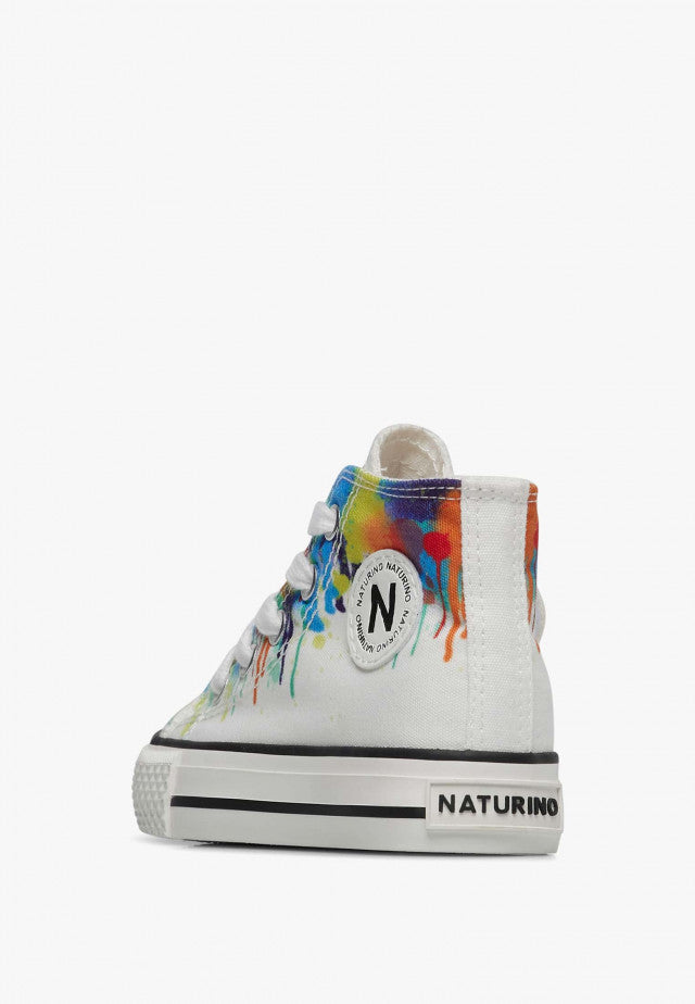 Naturino Sneakers Ylfas Canvas Delave' Multicolore Unisex Bambini