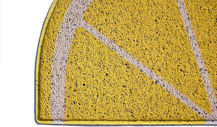Nicoman Lemon Halfmoon Door Mat