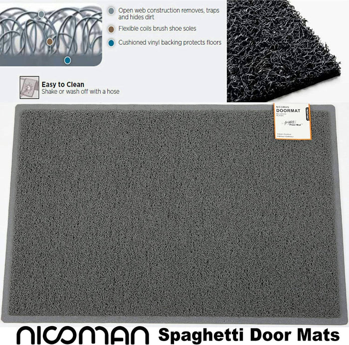 Nicoman Lemon Halfmoon Door Mat
