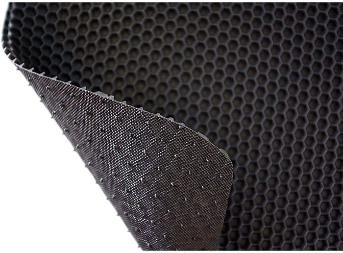Nicoman Universal Hex Dirt Catcher Anti-Slip Car Floor Mats 4pc -  Regular