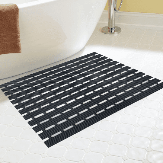 Nicoman Stylish Anti Slip Bath Matt Shower Mat 61cm x 43cm