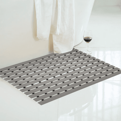 Nicoman Stylish Anti Slip Bath Matt Shower Mat 61cm x 43cm