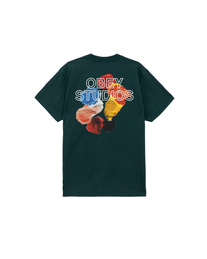 Obey Studios Palette Tee Uomo