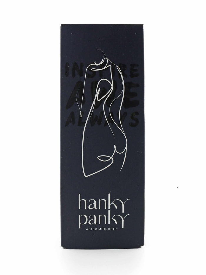 &oh™ Birthday Suit Crotchless Teddy - Hanky Panky After Midnight Gift Box Packaging Front | Hanky Panky
