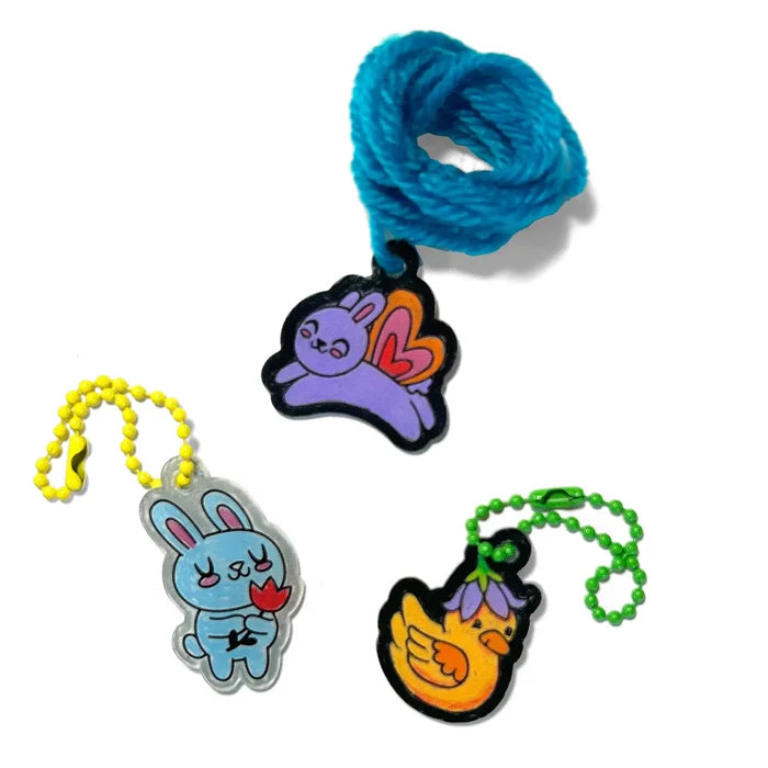 Ooly - Shrink-Its! D.I.Y. Shrink Art Kit in Garden Pals