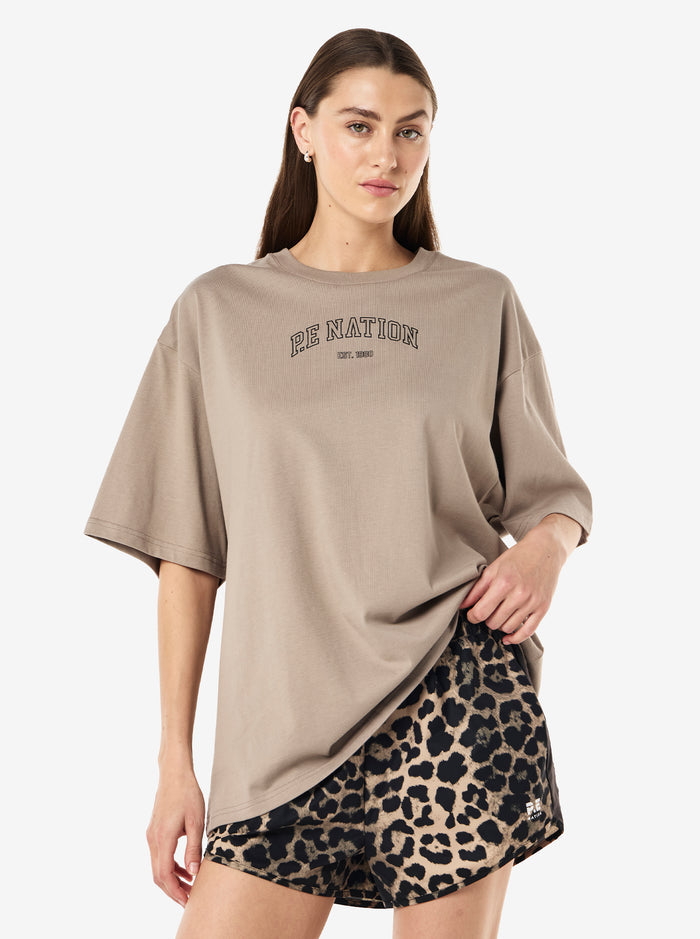 Overland Tee in Moon Grey