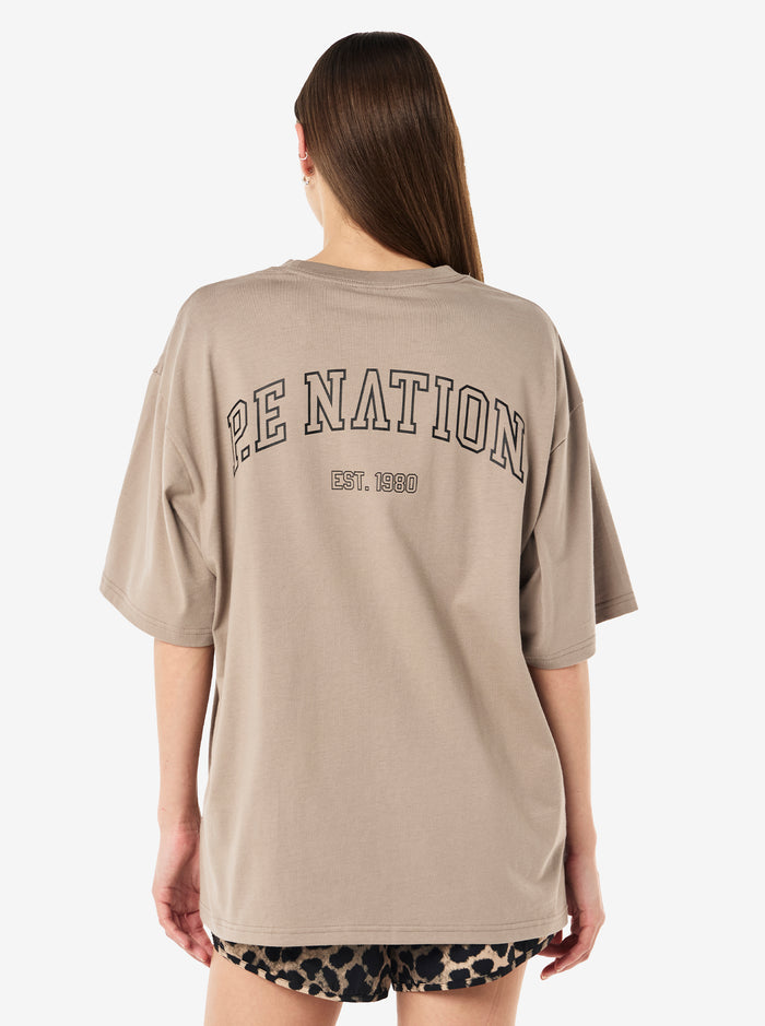 Overland Tee in Moon Grey