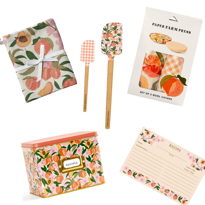 Peach Blossom Kitchen Gift Basket