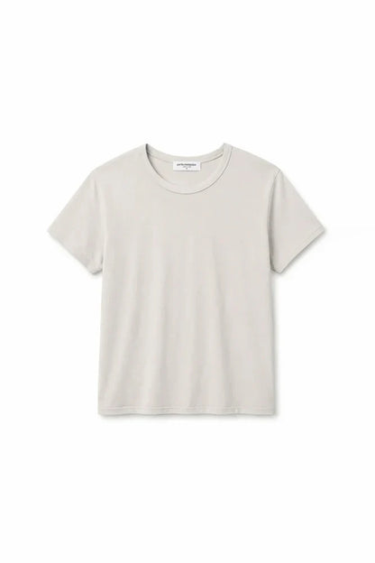 Perfect White Tee - Harley Boxy Crew in White Cap