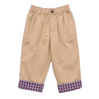Pink Chicken – Boys Jackson Pant in Khaki