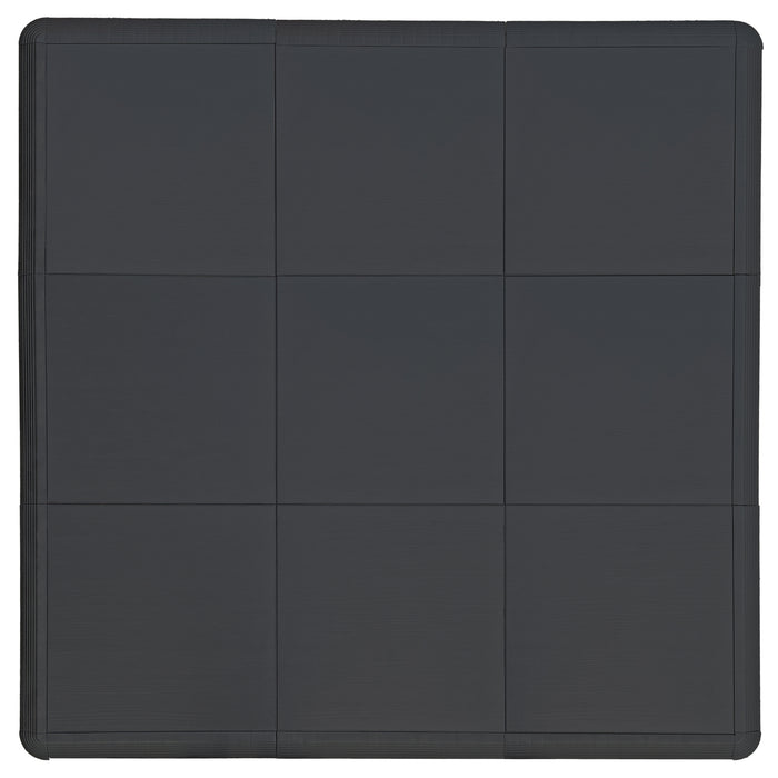 Portable Modular Wooden Effect Floor Kit - Black