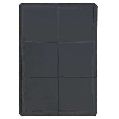 Portable Modular Wooden Effect Floor Kit - Black
