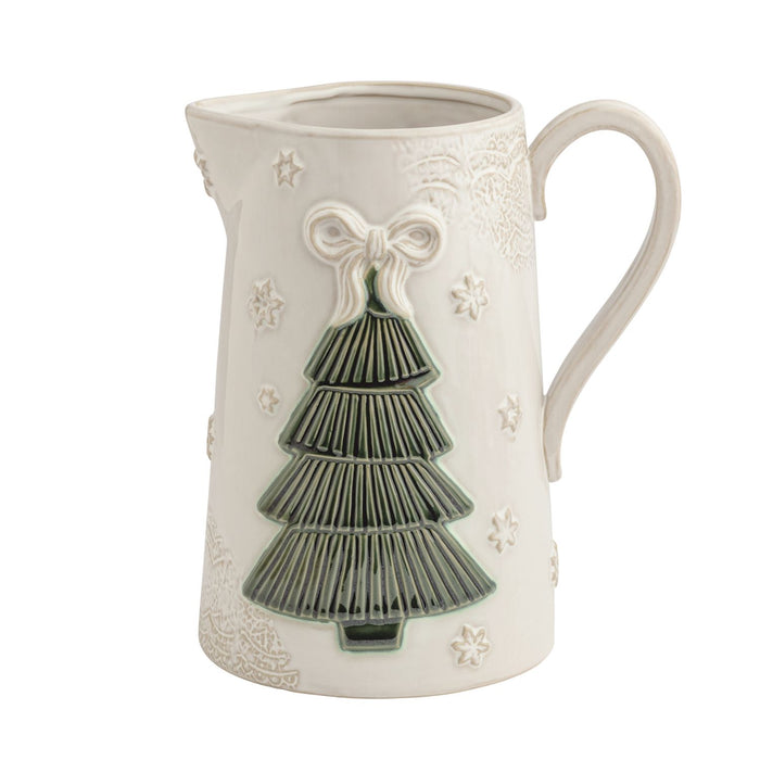 Pressed Lace Tree Pitcher