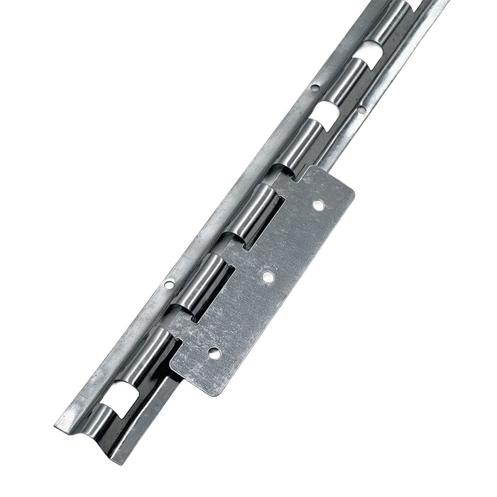 PVC Strip Curtain Hook-On Rail 1m