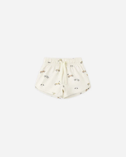 Quincy Mae - Boys Swim Shorts in Race Cars