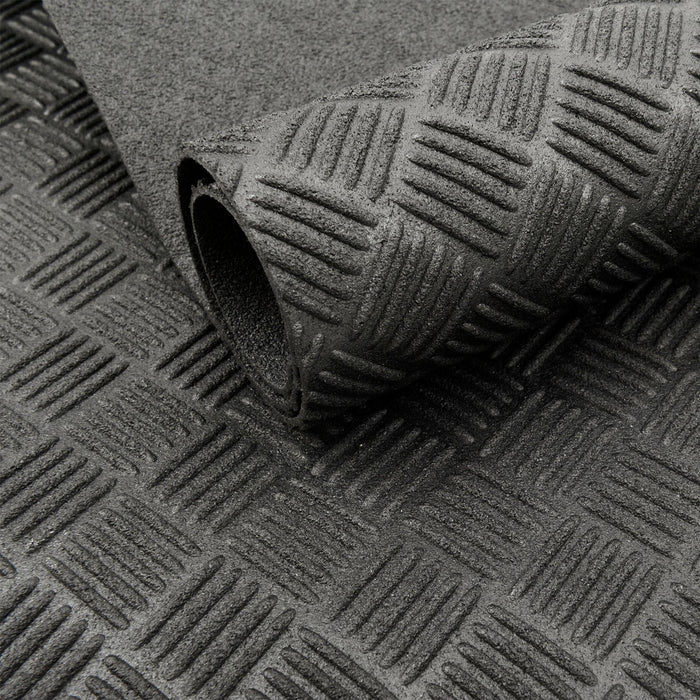 Recycled Rubber Eco-Friendly Deckplate Step Mat
