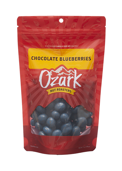 Red Bag 7oz. Chocolate Blueberries