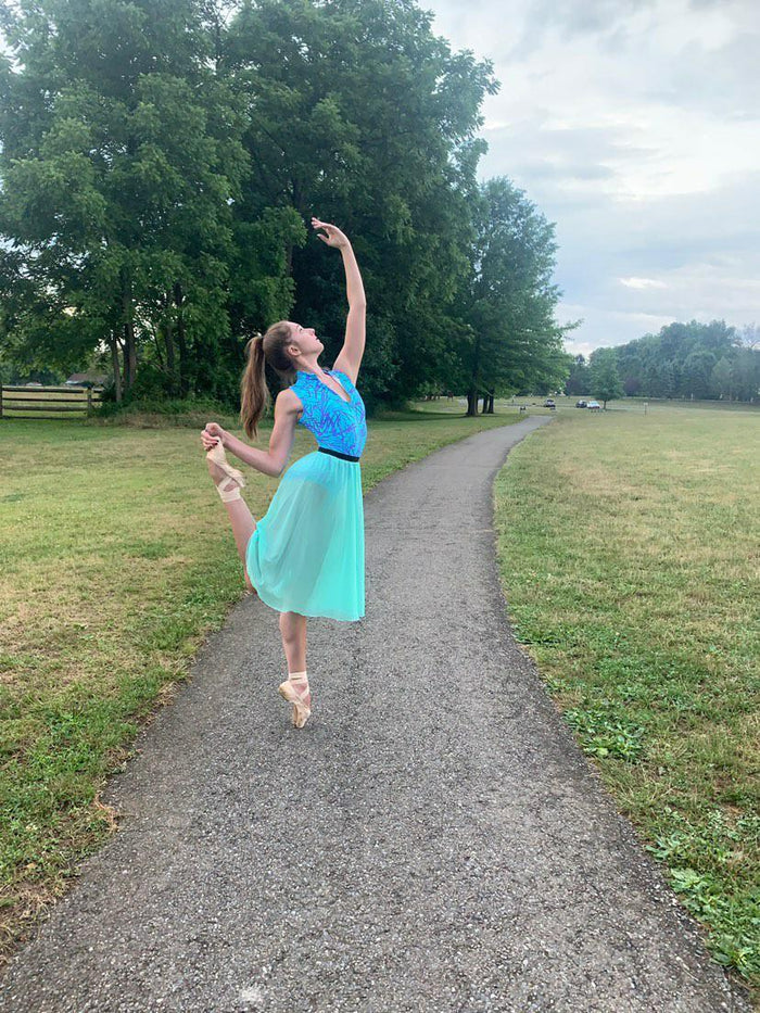 Rehearsal Skirt Peppermint Cream - Dancewear by Patricia