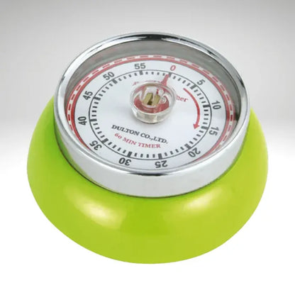 Retro Kitchen Timer in Kiwi