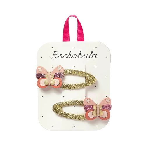 Rockahula Kids – Patchwork Butterfly Clips