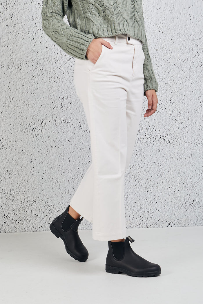 Roy Roger's Lais Pantalone Palazzo Corto Donna