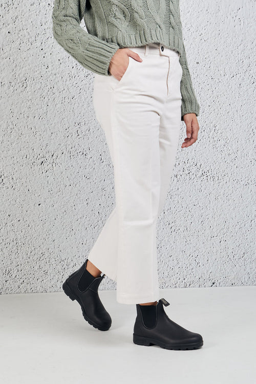 Roy Roger's Lais Pantalone Palazzo Corto Donna