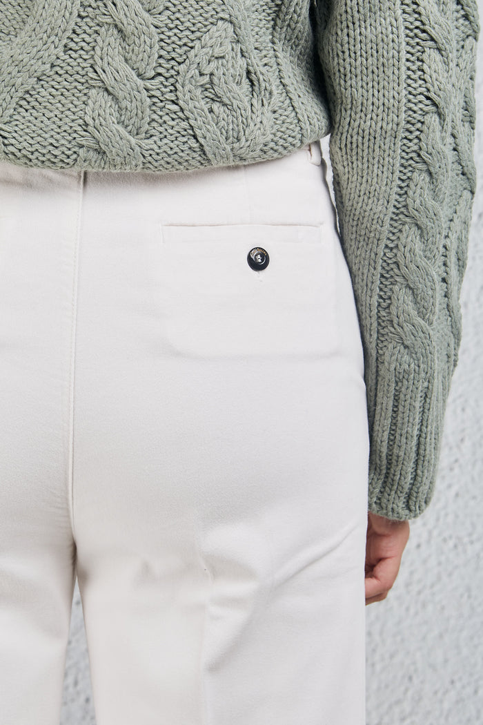 Roy Roger's Lais Pantalone Palazzo Corto Donna