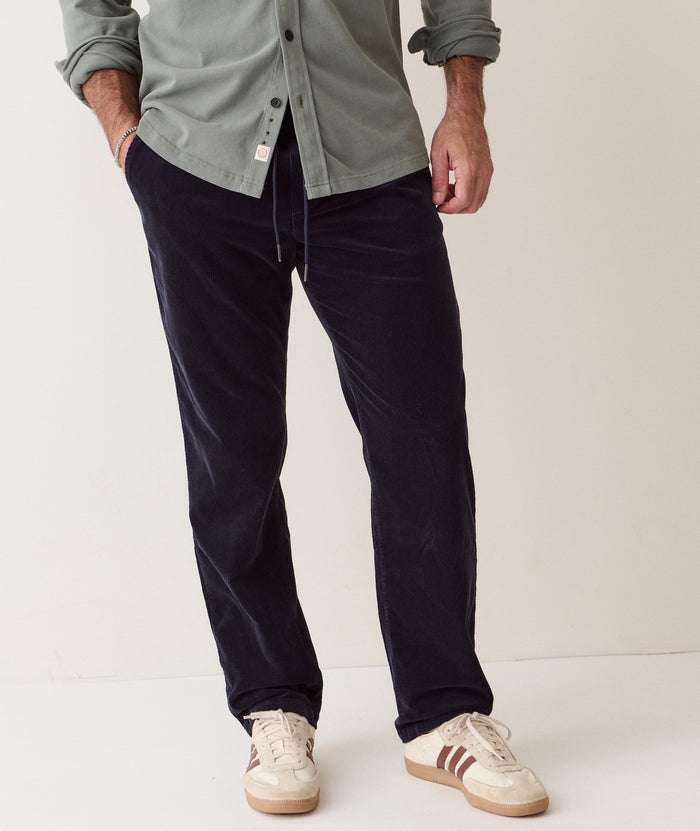Saturday Corduroy Pant Relaxed Fit - Faded Navy