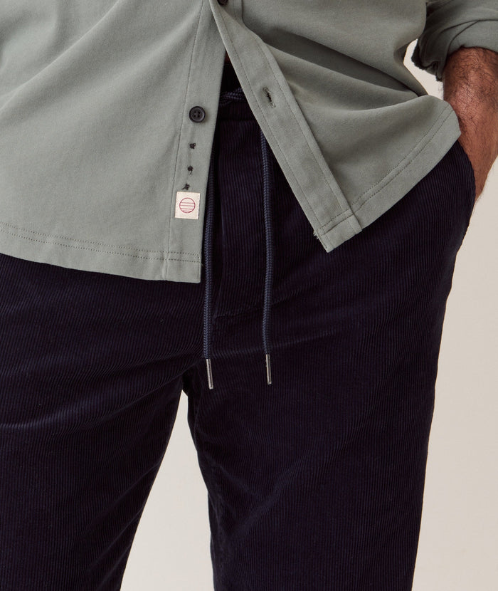 Saturday Corduroy Pant Relaxed Fit - Faded Navy