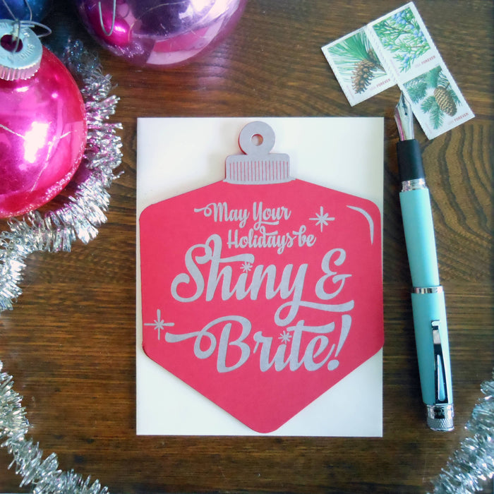 Shiny & Brite Ornament