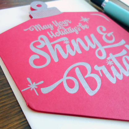 Shiny & Brite Ornament