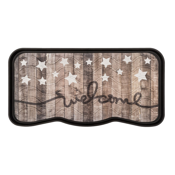 Shoes, Boots & Wellies Tray - Printed Stars
