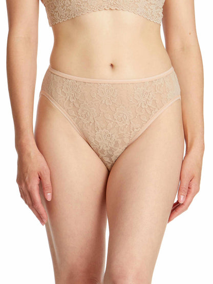 Signature Lace® High Cut Brief Chai Sale