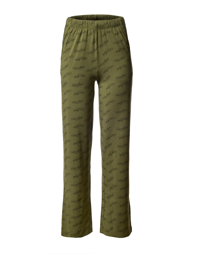 SIGNATURE LUXE PAJAMAS LONG - GREEN