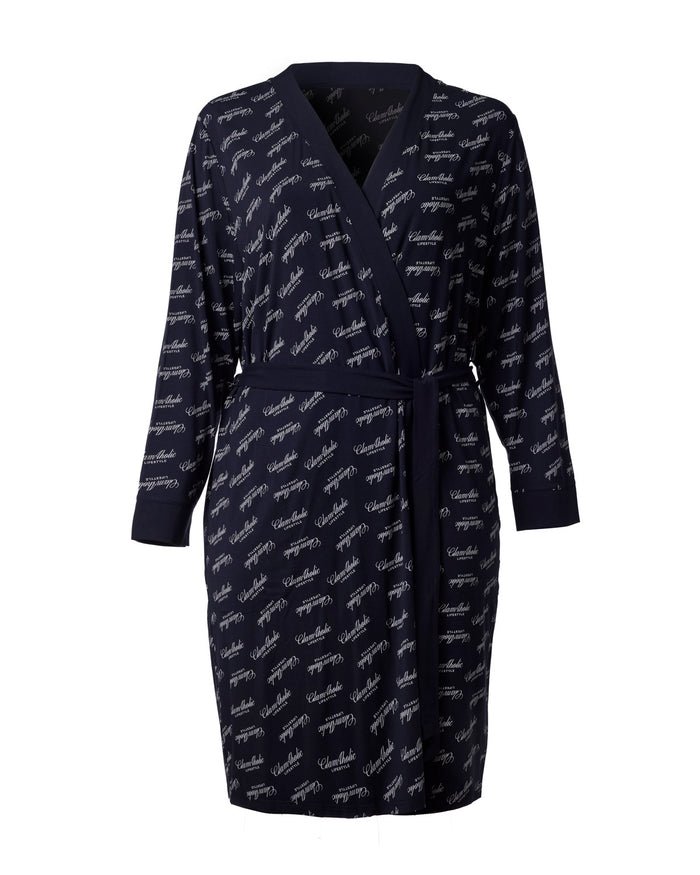 SIGNATURE LUXE ROBE - BLACK
