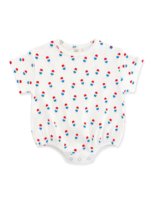 SIIX Collection- Popsicle Organic Pointelle T-Shirt Bubble