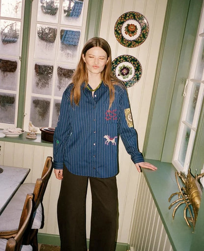 Sissel - Brenna Shirt in Leftover Fabric