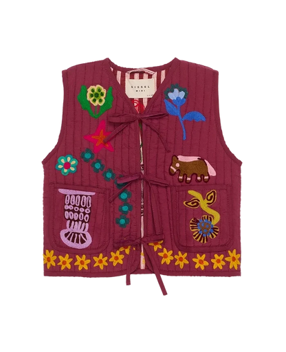 Sissel Mini - Honey Mini Vest in Fairytale