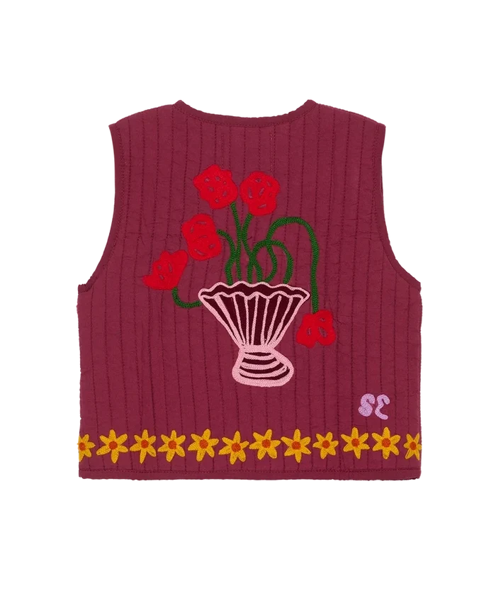 Sissel Mini - Honey Mini Vest in Fairytale