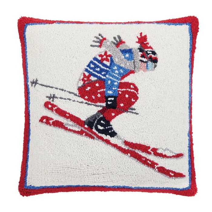 Ski Jumper Hook Pillow