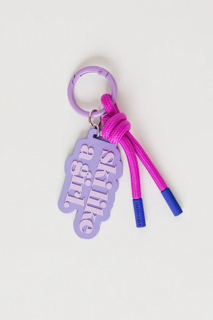 Ski Like a Girl - Bag Charm